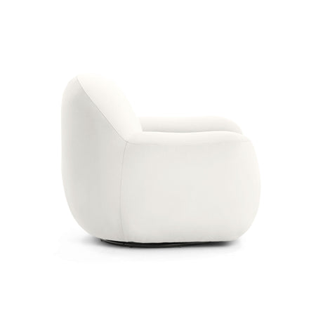 Tiago Performance Velvet Swivel Accent Chair by TOV Furniture at Eve Furniture