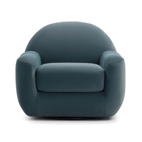 Tiago Performance Velvet Swivel Accent Chair by TOV Furniture at Eve Furniture