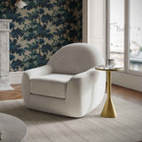 Tiago Performance Velvet Swivel Accent Chair by TOV Furniture at Eve Furniture