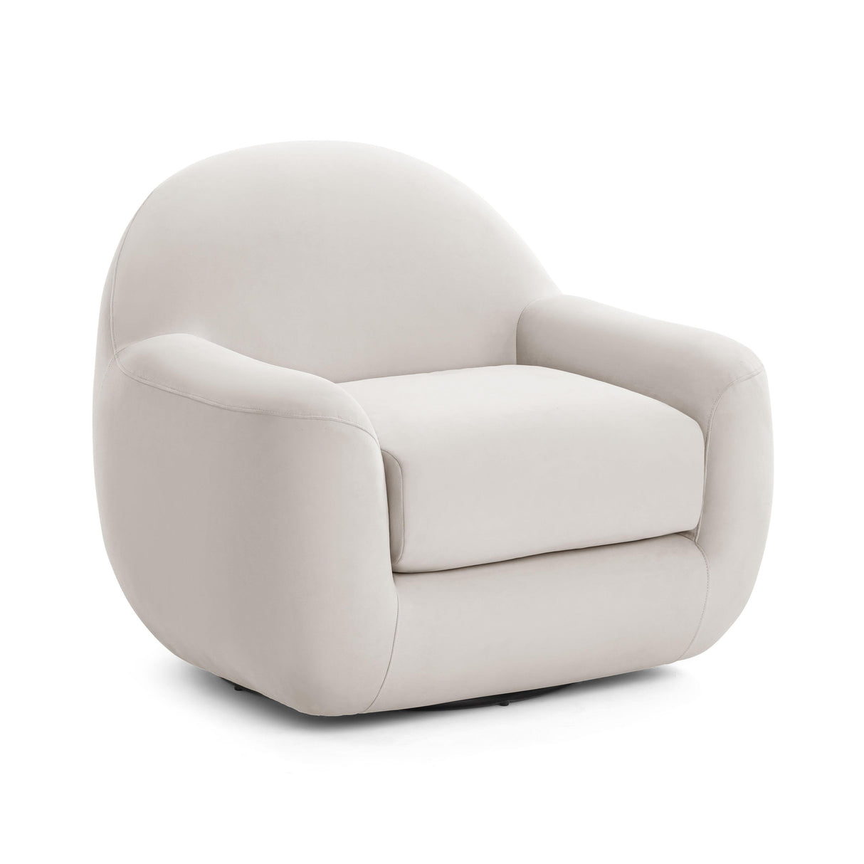 Tiago Velvet Swivel Chair by TOV Furniture at Eve Furniture