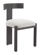 Tiana Black & Beige Outdoor Dining Chair by Zuomod at Eve Furniture