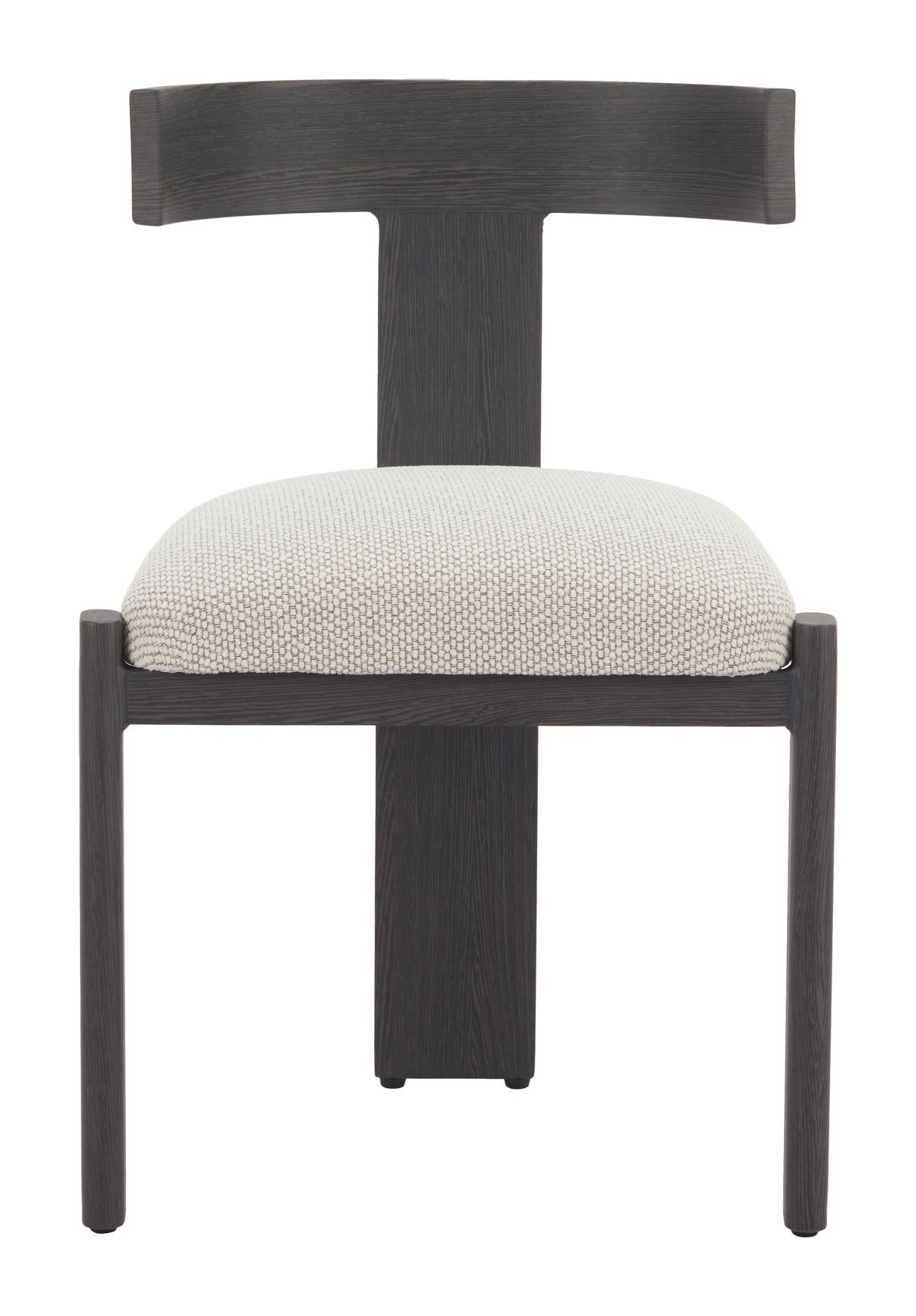 Tiana Black & Beige Outdoor Dining Chair by Zuomod at Eve Furniture
