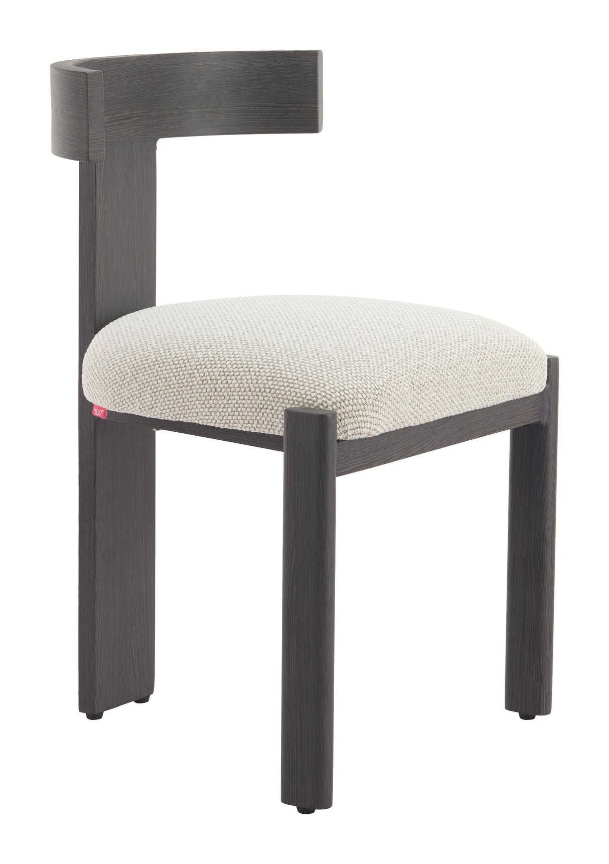 Tiana Black & Beige Outdoor Dining Chair by Zuomod at Eve Furniture