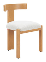 Tiana Natural & Beige Outdoor Dining Chair by Zuomod at Eve Furniture