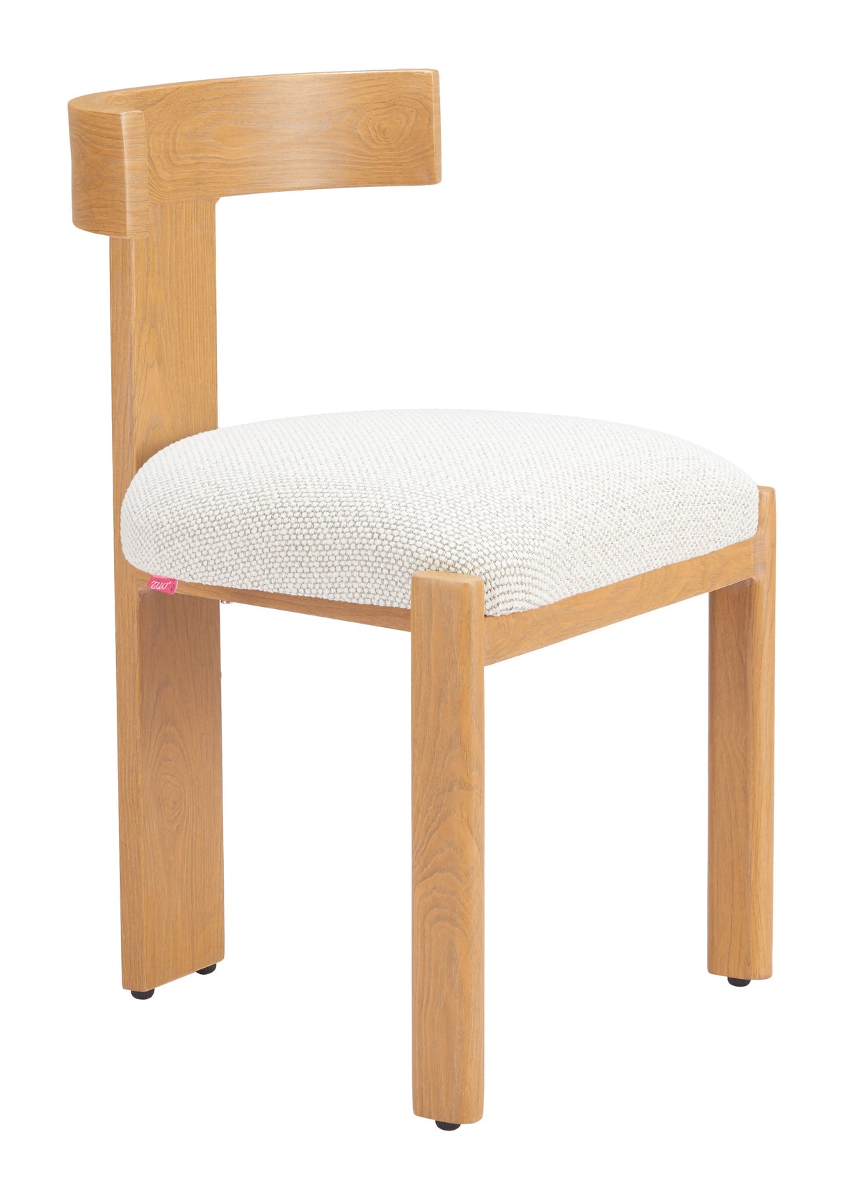 Tiana Natural & Beige Outdoor Dining Chair by Zuomod at Eve Furniture