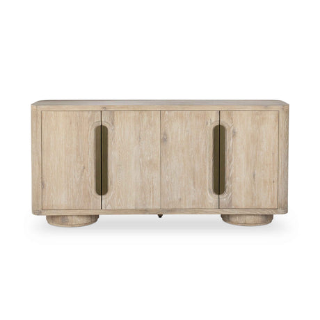 Tiber 4 Door Buffet - Cream Washed by Classic Home at Eve Furniture