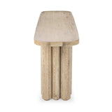 Tiber Console Table - Cream Washed by Classic Home at Eve Furniture