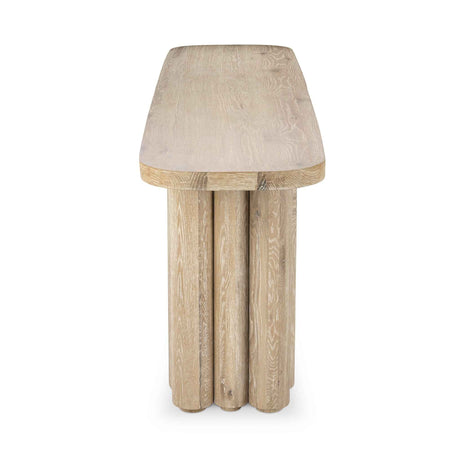 Tiber Console Table - Cream Washed by Classic Home at Eve Furniture