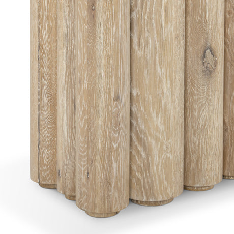 Tiber Console Table - Cream Washed by Classic Home at Eve Furniture