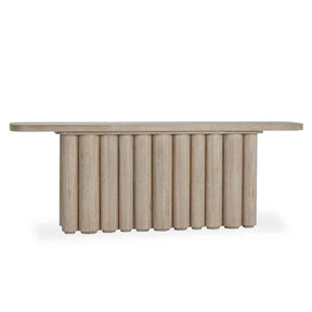 Tiber Console Table - Cream Washed by Classic Home at Eve Furniture
