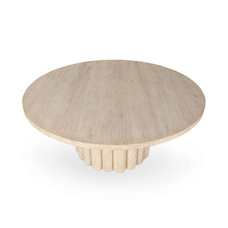 Tiber Cream Washed Dining Table by Classic Home at Eve Furniture