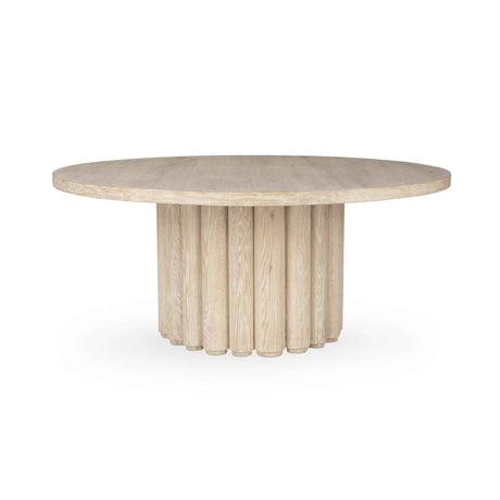 Tiber Cream Washed Dining Table by Classic Home at Eve Furniture