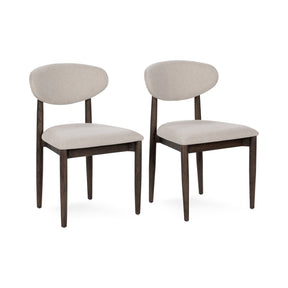 Tiber Toasted Brown Dining Chair Set of 2 by Classic Home at Eve Furniture