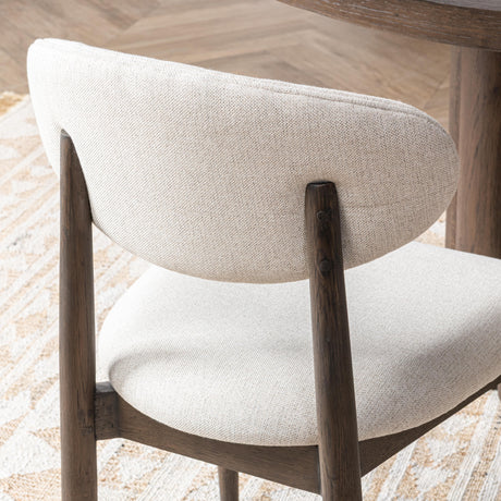 Tiber Dining Chair Set of 2 - Toasted Brown by Classic Home at Eve Furniture