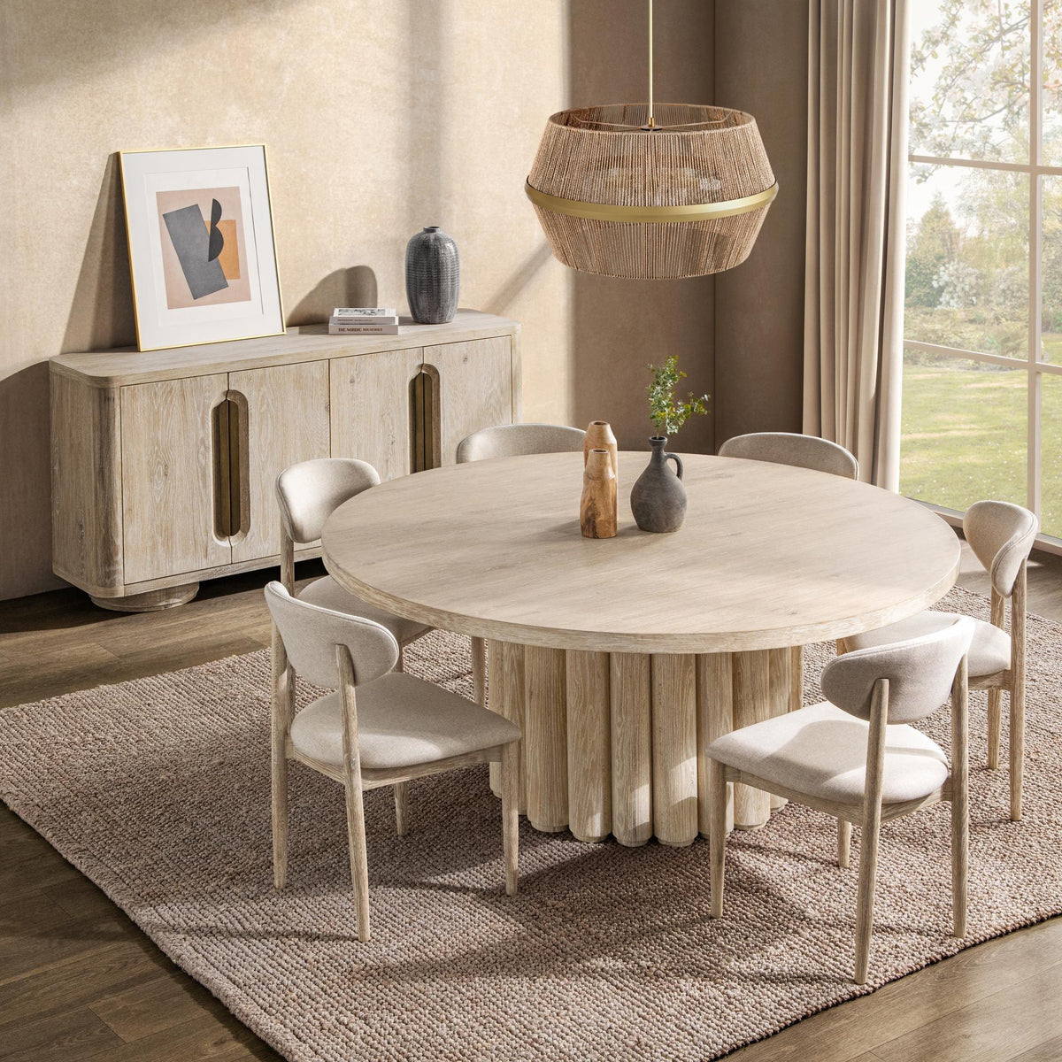 Tiber Dining Table by Classic Home at Eve Furniture