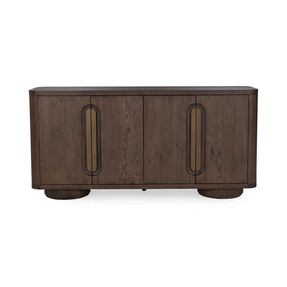 Tiber Toasted Brown 4 Door Buffet by Classic Home at Eve Furniture
