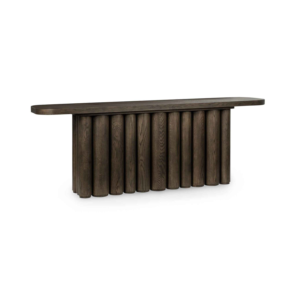 Tiber Toasted Brown Console Table by Classic Home at Eve Furniture
