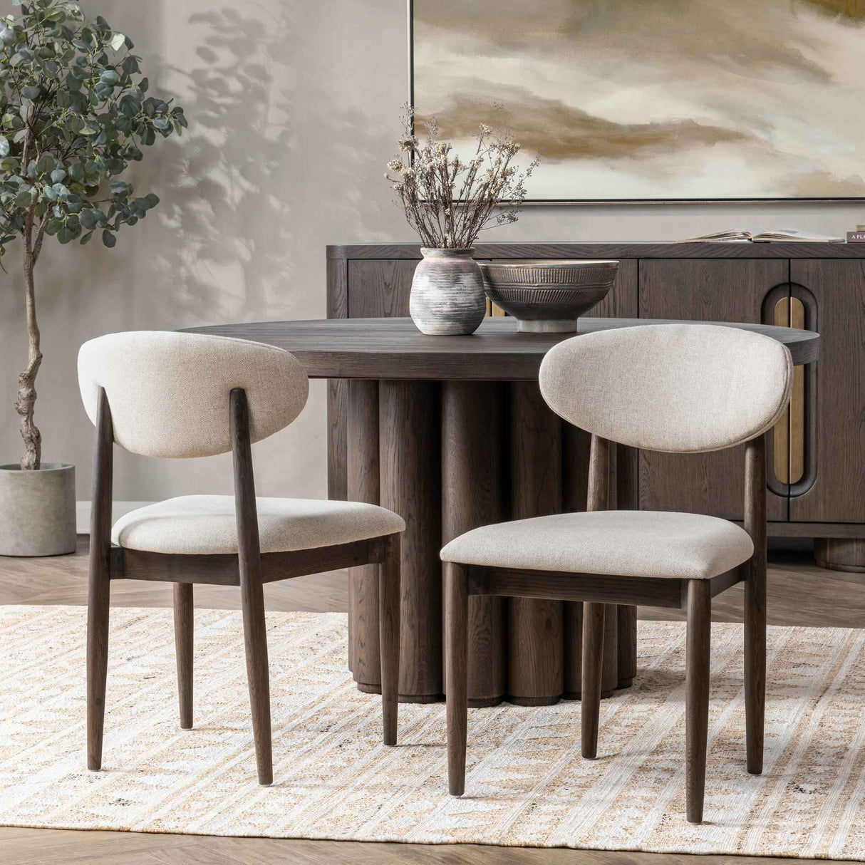 Tiber Toasted Brown Dining Chair (Set of 2) by Classic Home at Eve Furniture