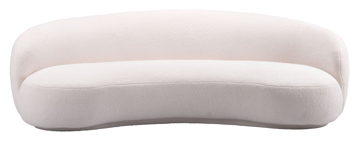 Tibet Sofa Cream by Zuomod at Eve Furniture