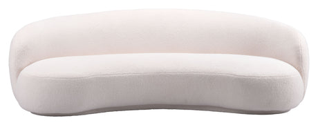 Tibet Sofa Cream by Zuomod at Eve Furniture