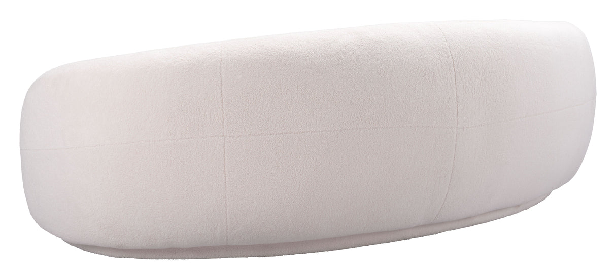 Tibet Sofa Cream by Zuomod at Eve Furniture