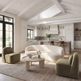 Tibet Sofa Cream by Zuomod at Eve Furniture