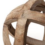 Tibik Natural Wooden Orb by Mercana at Eve Furniture