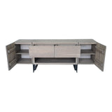 Tiburon Blush Multi Media Cabinet by MOES at Eve Furniture