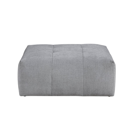 Tidal Gray 4-Piece Modular Sectional with Ottoman by Homelegance at Eve Furniture