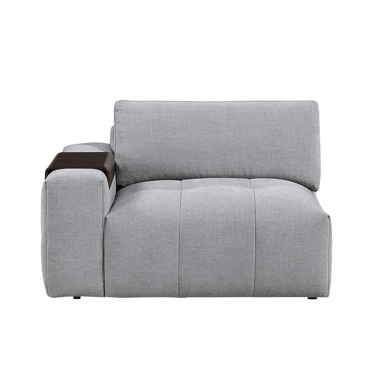 Tidal Gray 5-Piece Modular Sectional by Homelegance at Eve Furniture
