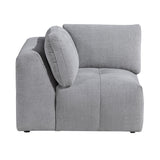 Tidal Gray 5-Piece Modular Sectional with Ottoman by Homelegance at Eve Furniture