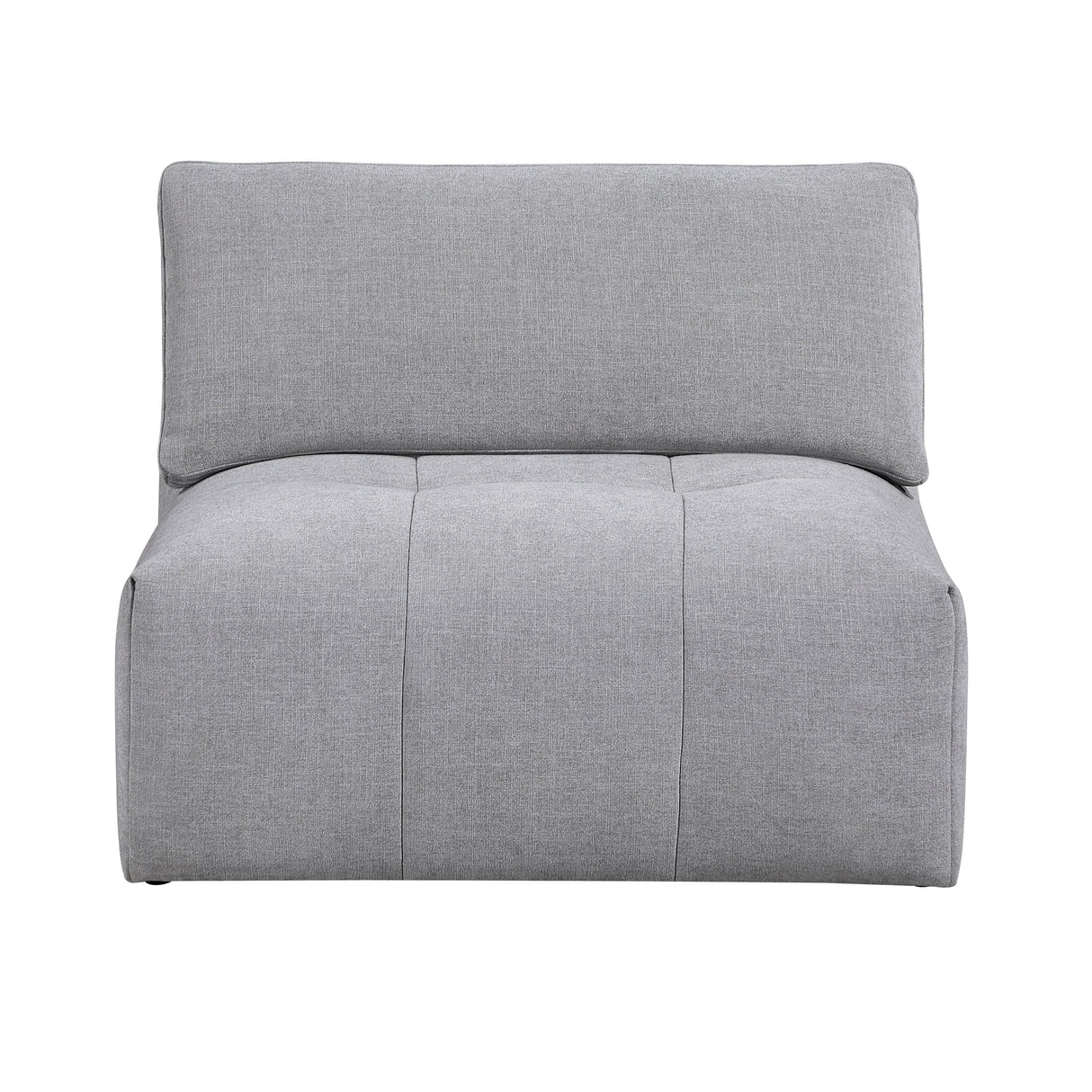Tidal Gray 5-Piece Modular Sectional with Ottoman by Homelegance at Eve Furniture