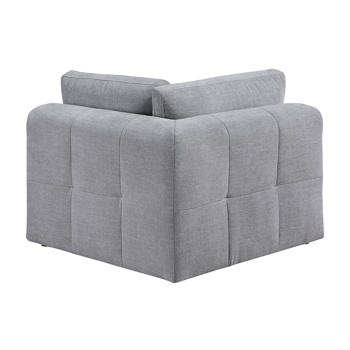 Tidal Gray 6-Piece Modular Sectional with Ottoman by Homelegance at Eve Furniture