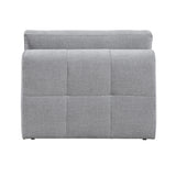 Tidal Gray 5-Piece Modular Sectional with Ottoman by Homelegance at Eve Furniture