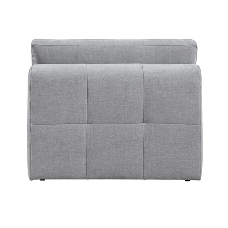 Tidal Gray 5-Piece Modular Sectional with Ottoman by Homelegance at Eve Furniture