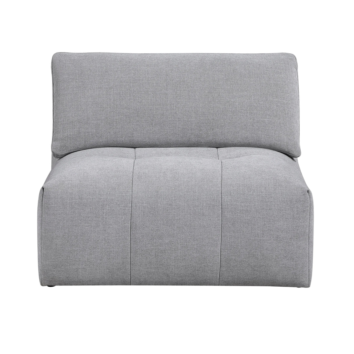 Tidal Gray 5-Piece Modular Sectional with Ottoman by Homelegance at Eve Furniture