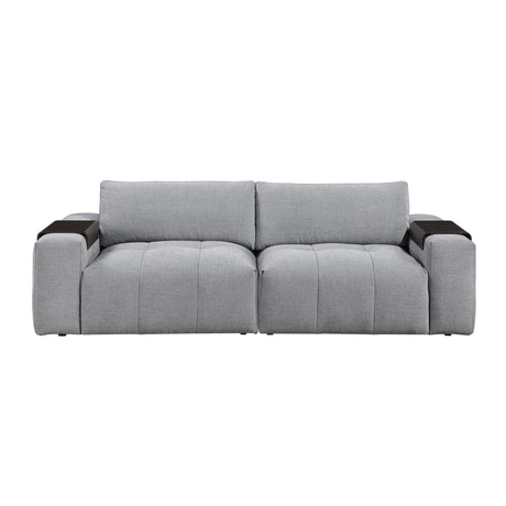 Tidal Gray Loveseat by Homelegance at Eve Furniture