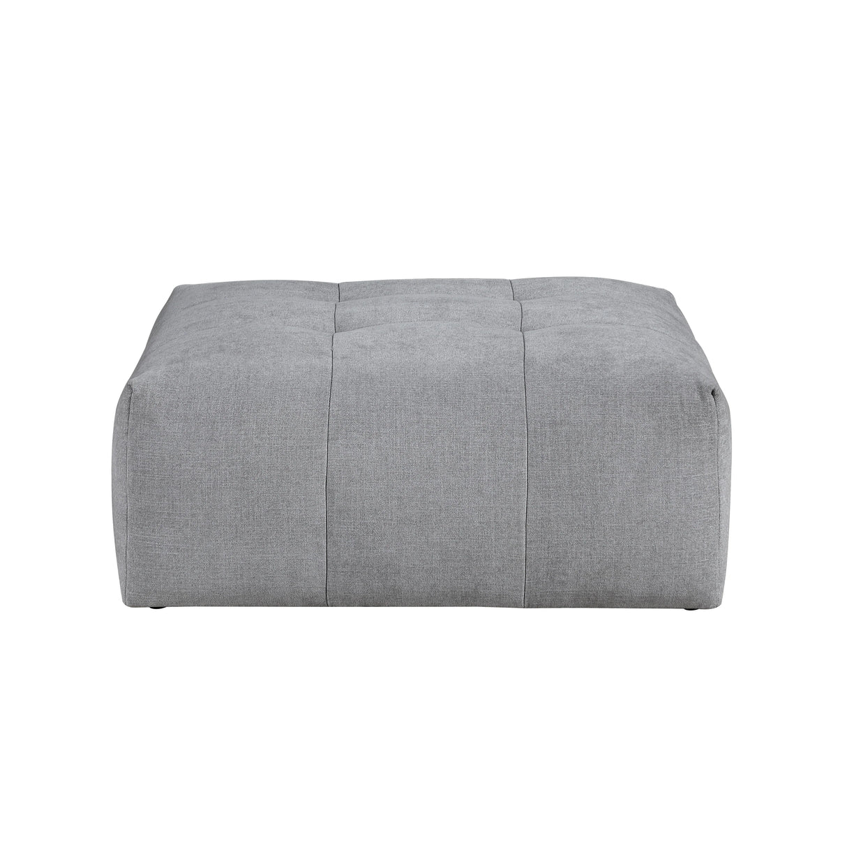 Tidal Gray Ottoman with Caster by Homelegance at Eve Furniture