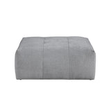 Tidal Gray Ottoman with Caster by Homelegance at Eve Furniture
