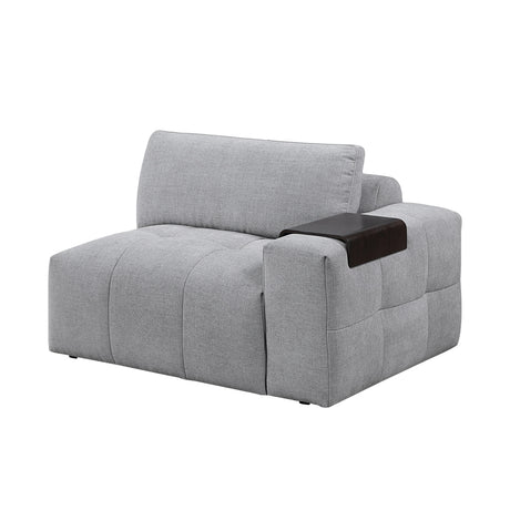 Tidal Gray Loveseat by Homelegance at Eve Furniture