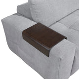 Tidal Gray Loveseat by Homelegance at Eve Furniture