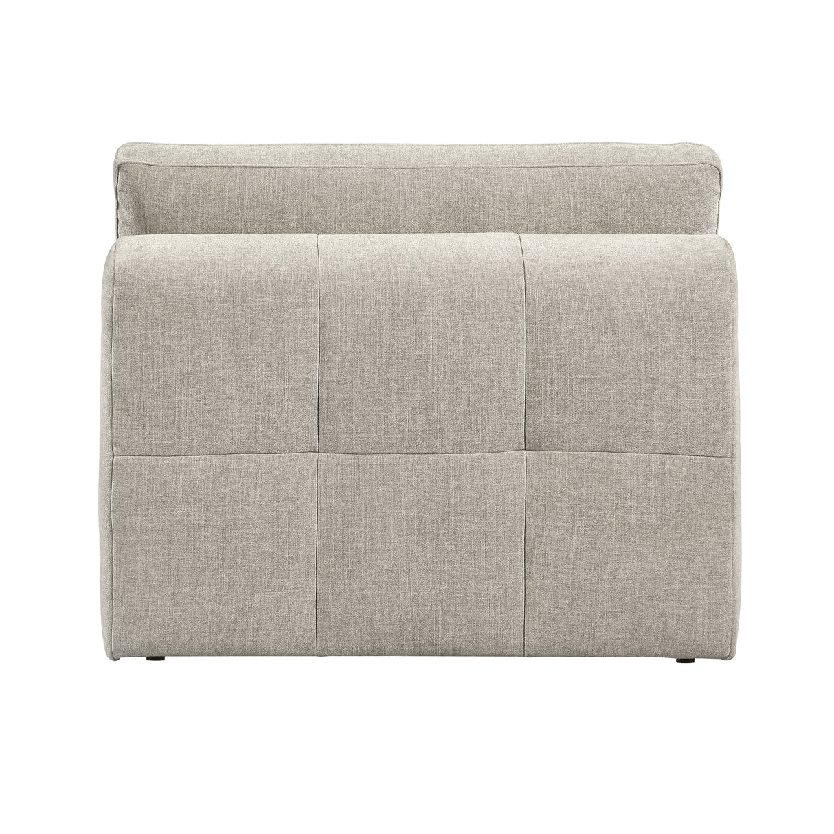 Tidal Taupe 4-Piece Modular Sectional with Ottoman by Homelegance at Eve Furniture