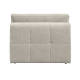 Tidal Taupe 4-Piece Modular Sectional with Ottoman by Homelegance at Eve Furniture