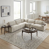 Tidal Taupe 5-Piece Modular Sectional by Homelegance at Eve Furniture