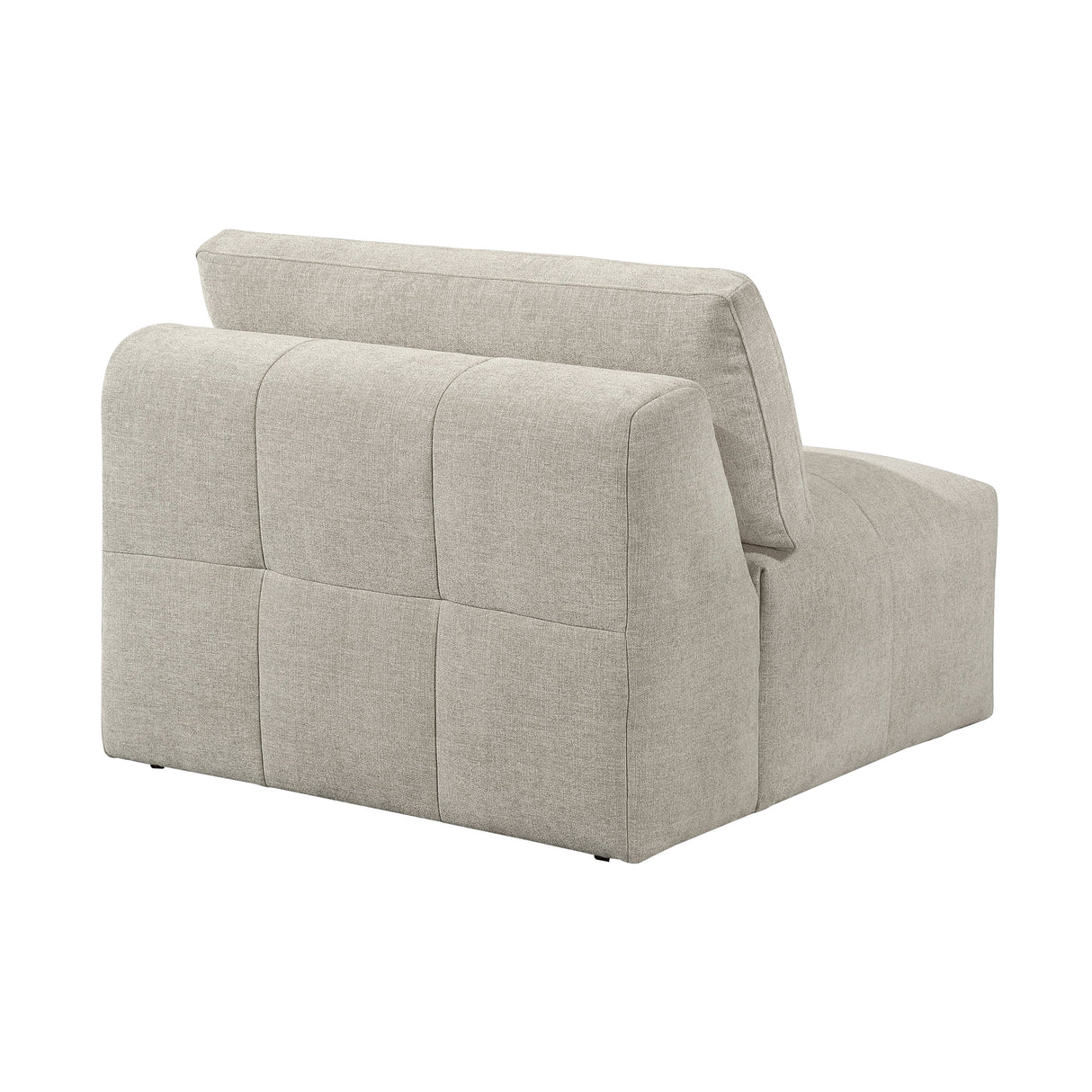 Tidal Taupe 5-Piece Modular Sectional with Ottoman by Homelegance at Eve Furniture