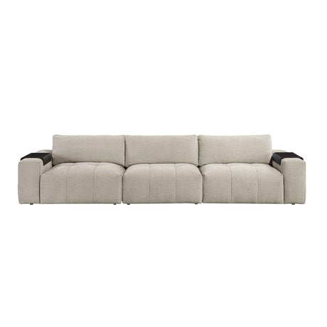 Tidal Taupe Modular Loveseat by Homelegance at Eve Furniture