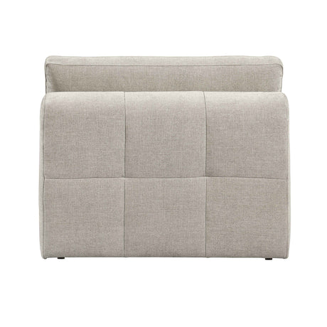 Tidal Taupe Modular Loveseat by Homelegance at Eve Furniture