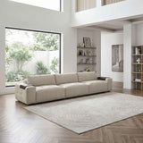 Tidal Taupe Modular Loveseat by Homelegance at Eve Furniture
