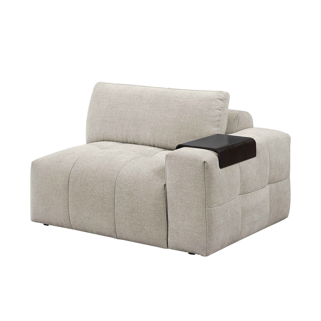Tidal Taupe Modular Loveseat by Homelegance at Eve Furniture