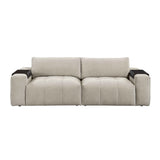 Tidal Taupe Modular Loveseat by Homelegance at Eve Furniture